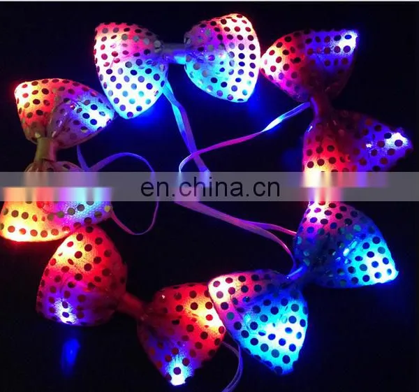 Led Flashing Light up Bow Tie G-P099 photo-2