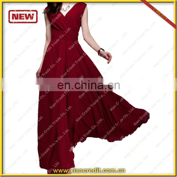Sleeveless Dress Design Long Summer Dresses