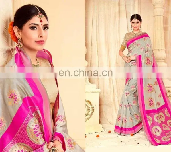 Partywear Silk Saree photo-6