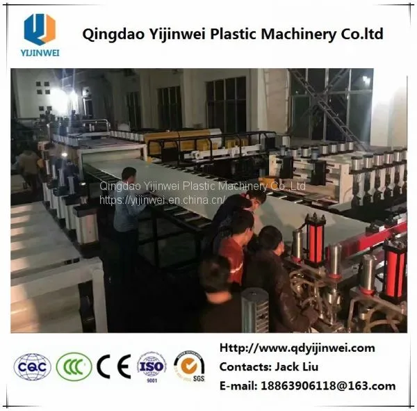 PVC Foam Board Extrusion Machine/WPC Construction Board Making Machine photo-4