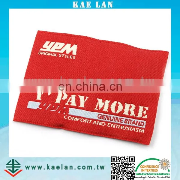 High Density Woven Garments Labels photo-4