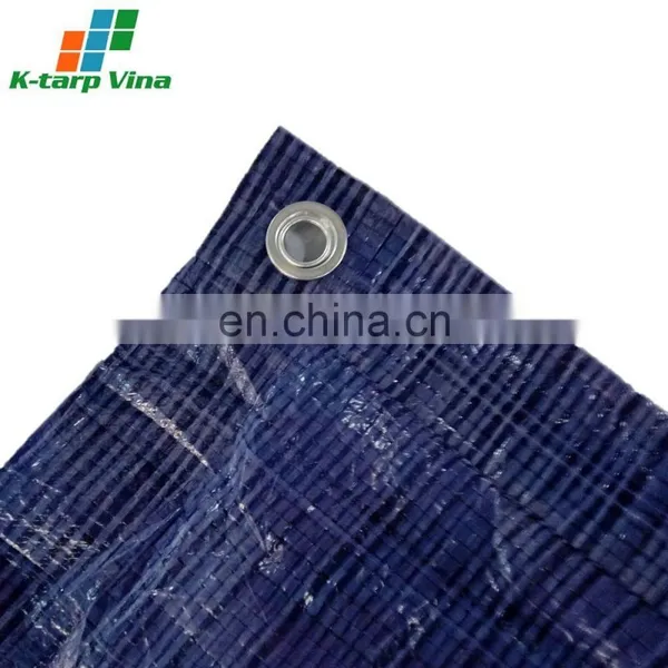 Dark Blue PE Tarpaulin # Canvas # 45 GSM # Lightweight & Multi-Purposes photo-2