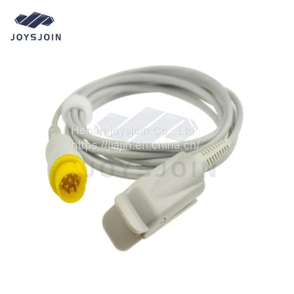 Biolight 12 Pin M7000 M9000 M9500 Adult Finger Clip Spo2 Sensor