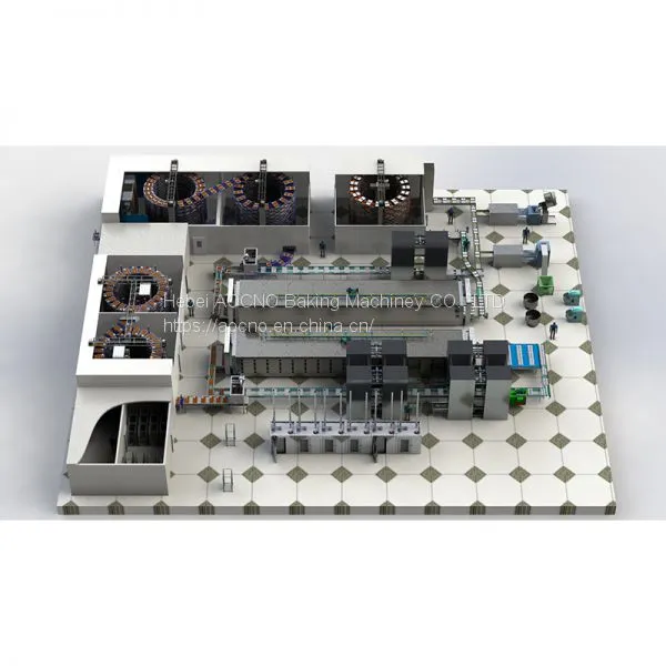 Automatic Hamburger Bread Bun Production Line photo-5
