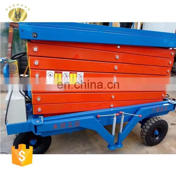 7LSJY Shandong SevenLift Elevador Tijera Peru Grove Aerial Genie High Pallet Platform Ladder Manlift photo-6