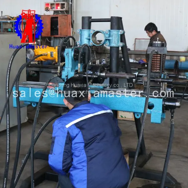 Time saving and labor saving machine hydraulic exploration drilling rig for metal mine for sale