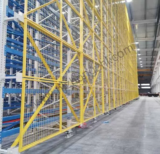 High Strength Heavy Duty Racking Protective Steel Wire Mesh Partition OEM Mesh Decking Pallet Rack Wire Mesh Deck Factory