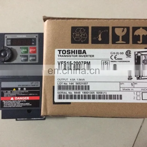 Toshiba Transistor Inverter 200V 240V Ac Driver Vfs15-2007pm photo-4