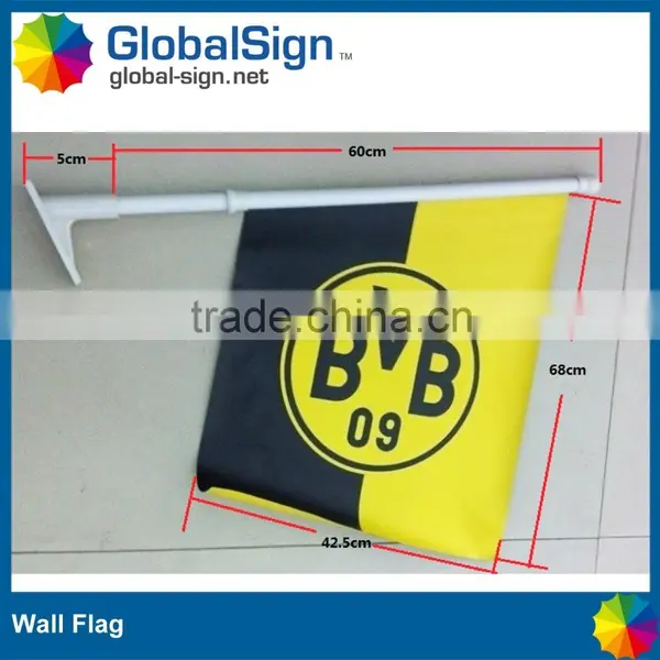 Hot Selling Polyester Wall Mounted Flag, Wall Flags photo-4