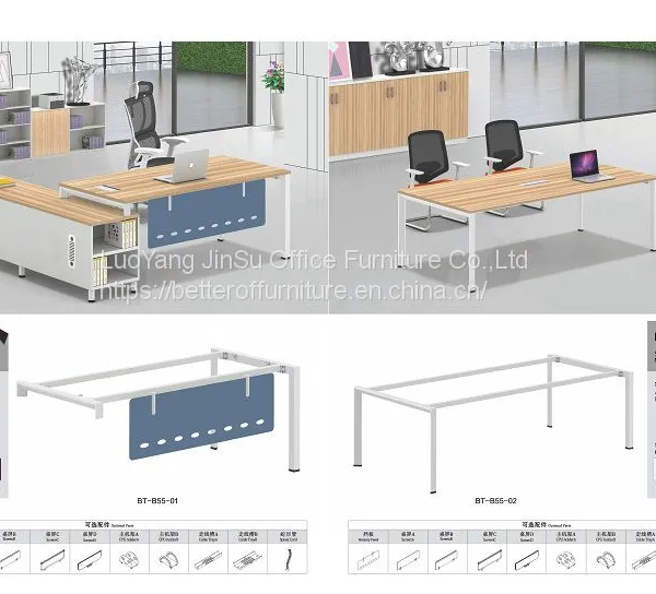 Four Person Green Screen Office Workstation Desk Set photo-5
