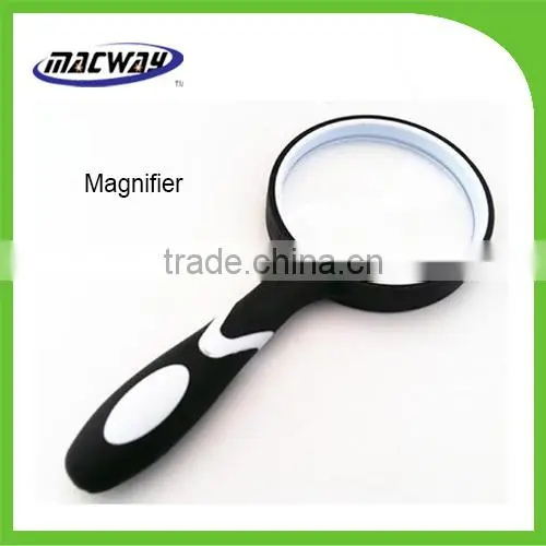 Dual color handheld 4.5x/10x magnifier