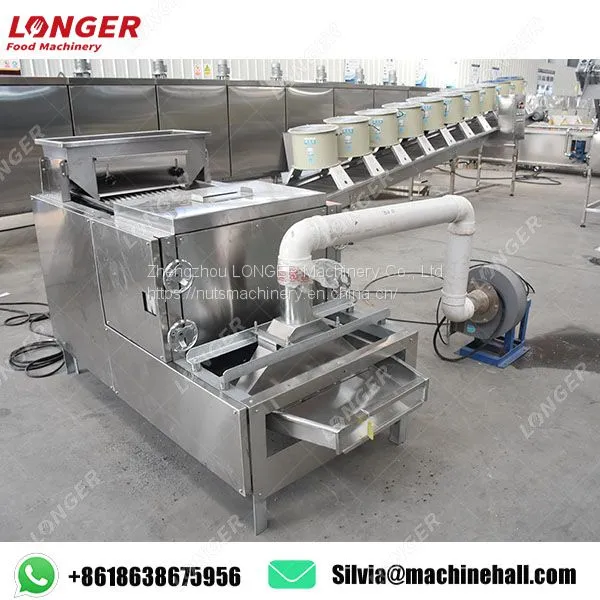 High Quality Peanut Half Cutting Machine Cocoa Bean Peeler Half Cutter photo-4