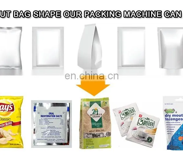 KV Vertical Automatic Multihead Weighing Filling Beans Corns Grains Rice Coffee Foods Snacks Packing Machine photo-3