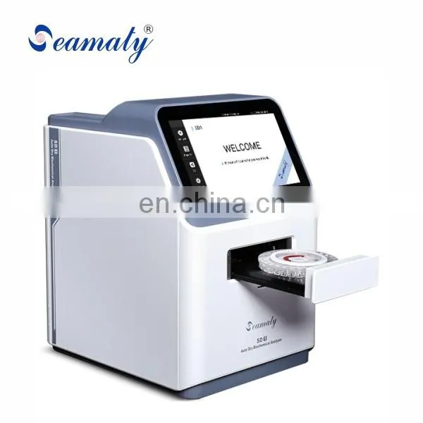 Medical Laboratory Equipment Fully Automated Dry Biochemistry Blood Analyzer Machine photo-2