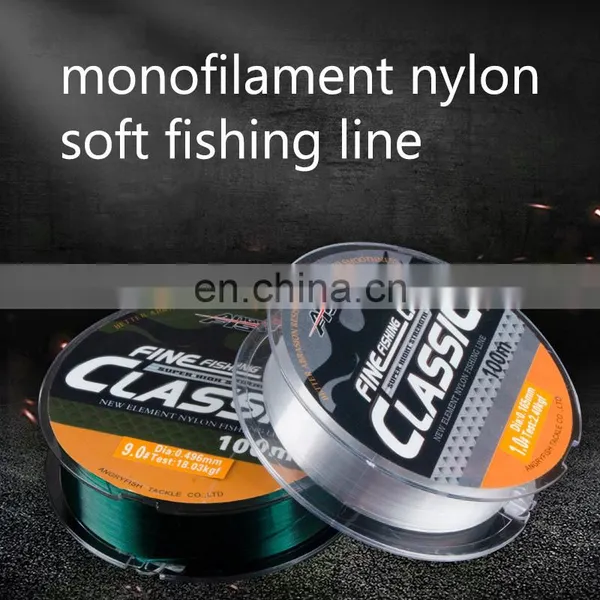 Wholesale High Strength 150m Monofilament Nylon Fishing Line for Saltwater Fishing and Freshwater Fishing photo-2