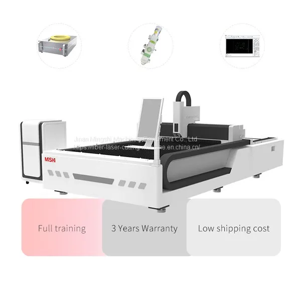 7% Discount ss Set Metal Fiber Laser Cutting Machine Price Steel 500w 1000w 1500 x 3000 nm photo-2
