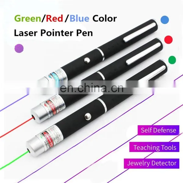 Laser Pointer Pen Red Blue Green Stars Cat Toy Flashlight Long Distance Beam Powerful Green Blue Red Laser Pointers Dog Toy photo-2