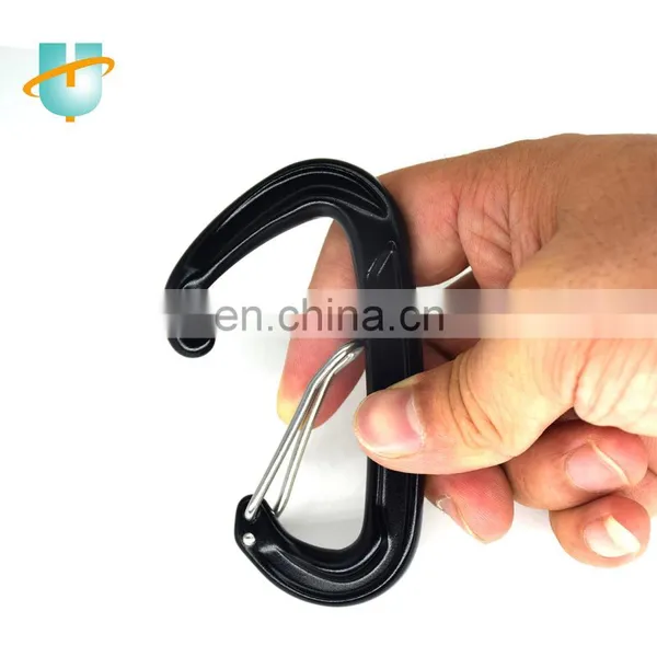 Unitone Warehouse 18KN Super D Type With Wire Gate Use For Hammock or Wild Sports Aluminum Caribiner photo-4