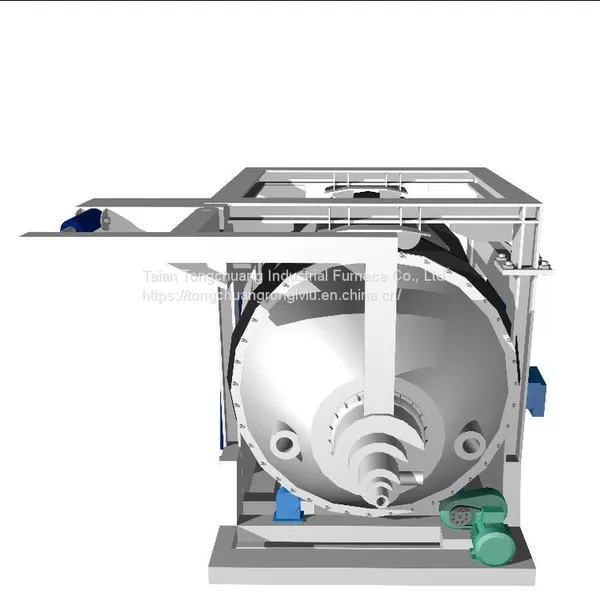 Rotary Furnace Reduces Carbon Emissions and is Conducive to Environmental Protection, 10 Tons of Natural Gas Pure Oxygen Combustion Ironmaking Furnace