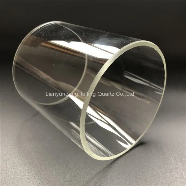 Fire Polishing Quartz Glass Tube Large Diameter Quartz Tube photo-2