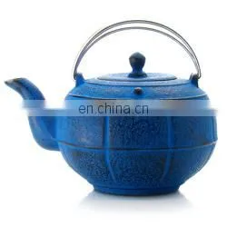 Pumpkin Tea Kettle With 2 Cups Japanese Tea Set With Stainless Steel Infuser Enamel Tetsubin Chinese Cast Iron Teapot Pot Set photo-2