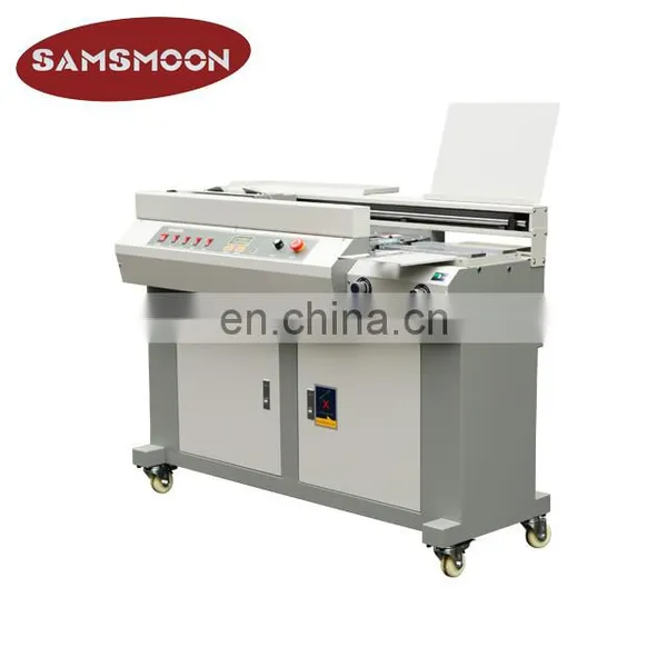 Professional Heavy Duty Max Binding Length 320Mm A4 Hot Met Gule Book Binding Machine photo-2