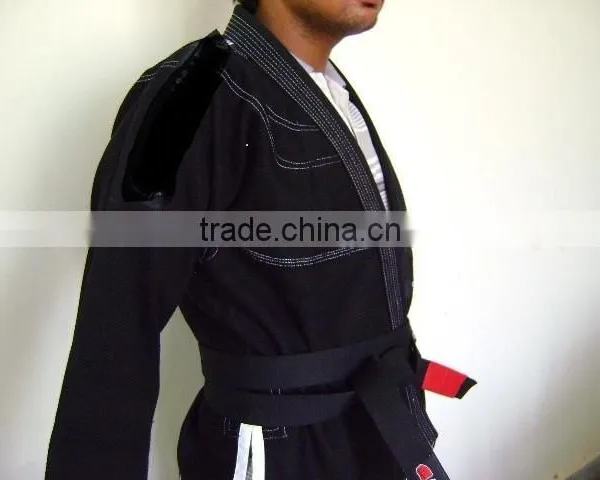 Customized BJJ Gis With Contrast Stitching, Drawstring, Loops, Side Vents (Red, White, Blue, Black, Navy Blue,Pink) photo-2