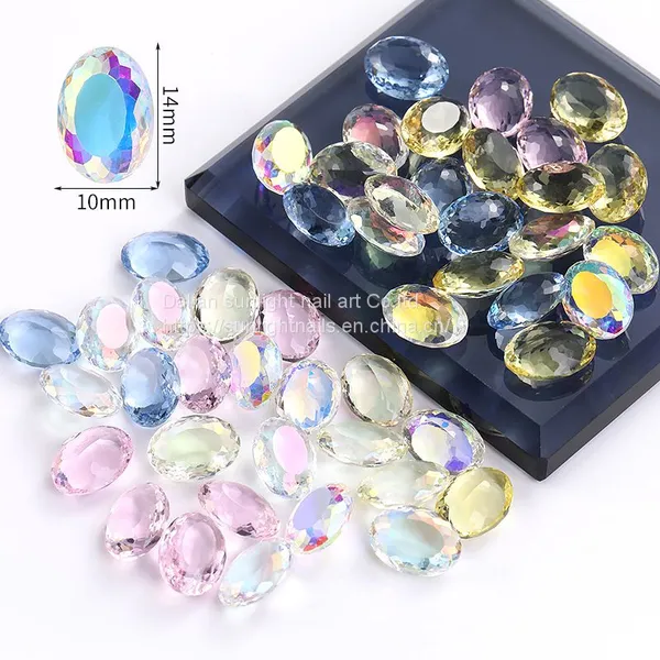 Butterfly Series Crystal Glass Diamond 8 * 10mm photo-2