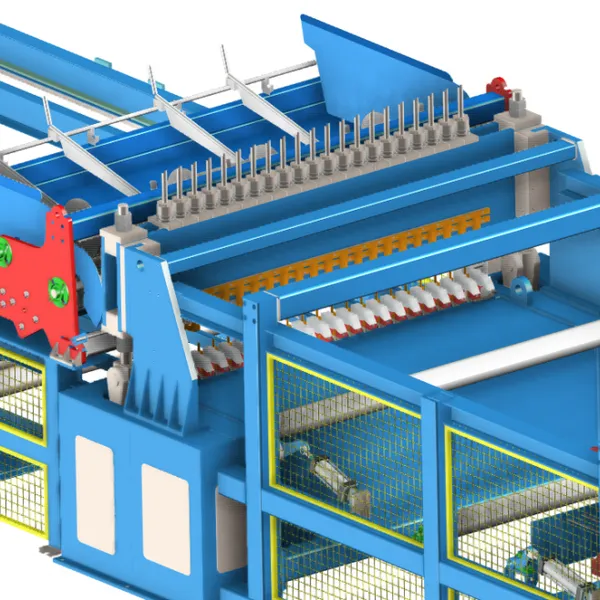 Mechanical Hanging Wire Automatic Net Out and Net Down Mesh Welding Machine for Steel Mesh photo-5