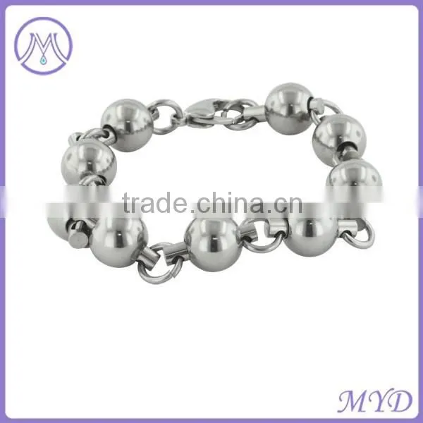 Stainless Steel Factory Woman Jewelry Round Circle Links Bracelet photo-5