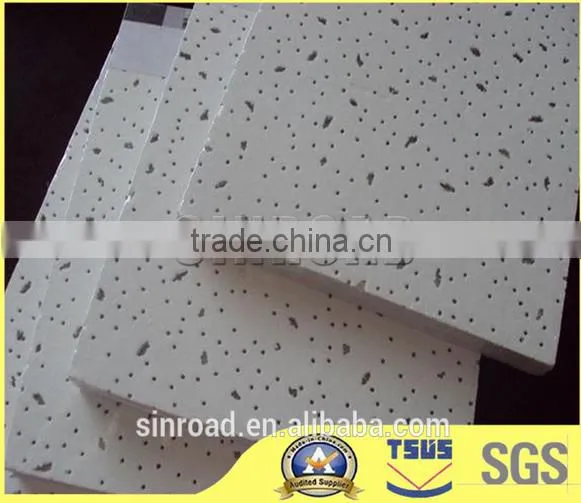 Acoustic Board Mineral Fiber Ceiling Board Wall Board photo-2