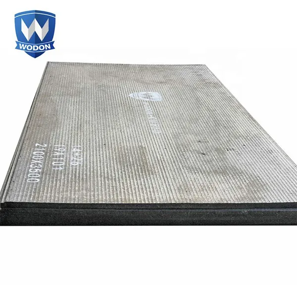 High Abrasion Performance Chrome Carbide Hard Overlay Steel Plate photo-4