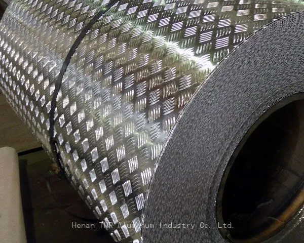 High-Strength 1100 H14 5 Bar Tread Plate – Corrosion-Resistant for Construction & Marine