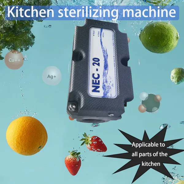 Kitchen Sterilization Water Treatment Equipment, Copper and Silver Ion Disinfection System，Fast Disinfection、Long Time Bacteriostasis photo-3
