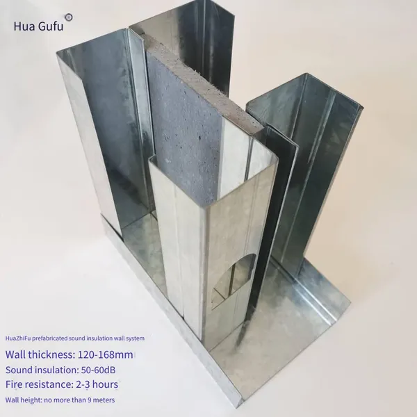 Prefabricated Partition Wall 120 Keel, Prefabricated 114 Keel, Prefabricated High-sound-insulation 82, 130, 112 Keels photo-4