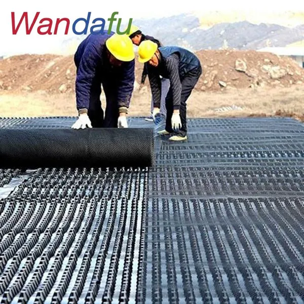 WandafuRolling Drainage Board Garage Roof Can be Used for Roof Garden Waterproof and Hydrophobic Drainage HDPE Convex Height Adjustable Drainage Board photo-5