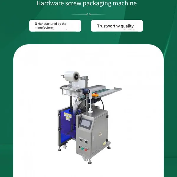 Screws, Nuts, Washers. All-inclusive Scope for Domestic Packaging Machines. Fully Automatic Packaging Machines