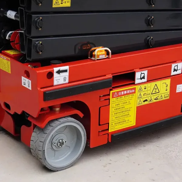 4m 6m 10m 12m 16m Mobile Self Propelled Aerial Work Platform Electric Scissor Lift Electric Scaffolding photo-4