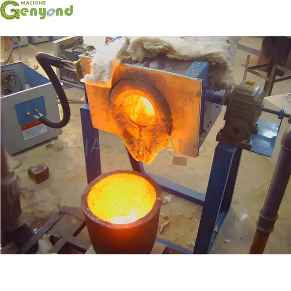 Induction Gas Furnace for Metal Melting Smelting Metal Blast Industrial Furnace photo-2