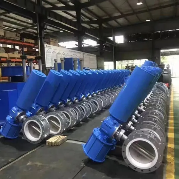 Stainless Steel Butterfly Valve Flange Butterfly Valve Wafer Type Knife Gate Valve photo-4
