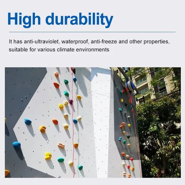 High Grip FRP Climbing Wall Panel for Indoor Gym Bouldering Area Anti-Slip Durable Rock Climbing Surface FRP Sandwich Panel photo-5