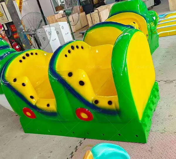 Outdoor Family Ride Caterpillar Roller Coaster Custom Mini Worm Coaster for Sale photo-4