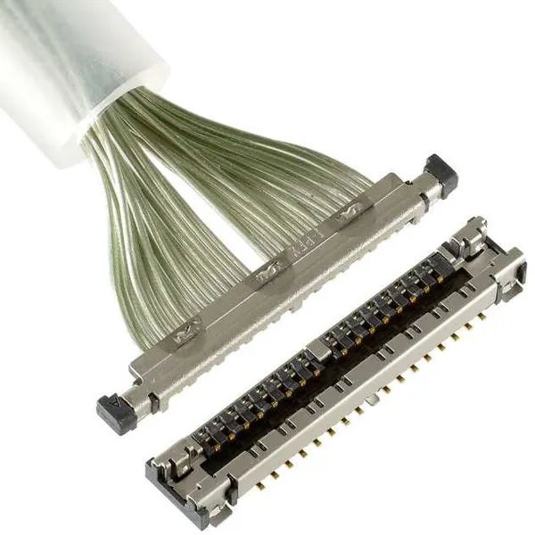 Cable coaxial ultra fino EDP 20P/30P/40P/50P/60P, Líneas de señal de alta velocidad, Cables HD 4K/8K