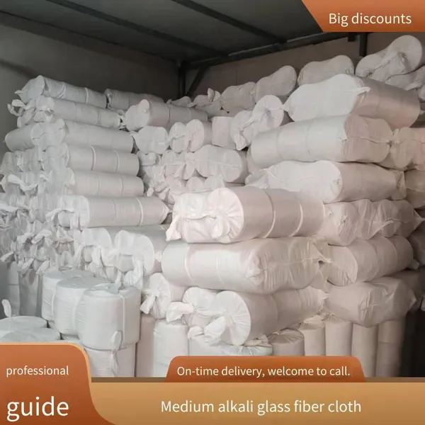 Glass Fiber Knitted Chopped Surface Mat, Hand-laid Alkali-free and Medium-alkali Glass Fiber Mesh Fabric, Glass Fiber Cloth photo-4