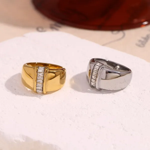 Plain Stainless Steel Ring Polished Finish Standard Compliant Wholesale Supplier photo-3