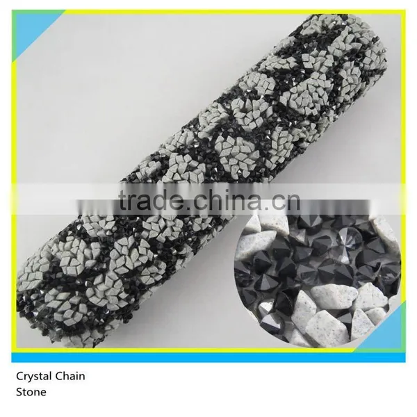 24*40 cm Green Square Shape Glue Adhesive Rhinestone Sheet 8*8 mm photo-2