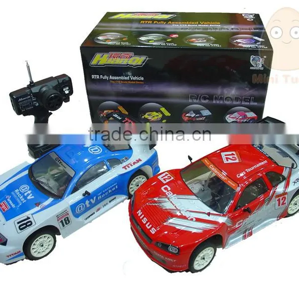 Mini Tudou MT-HQ703 27mHz Remote Control High Speed 50 Km/h Drift Toys 1:10 Scale Nitro Rc Power Car photo-2