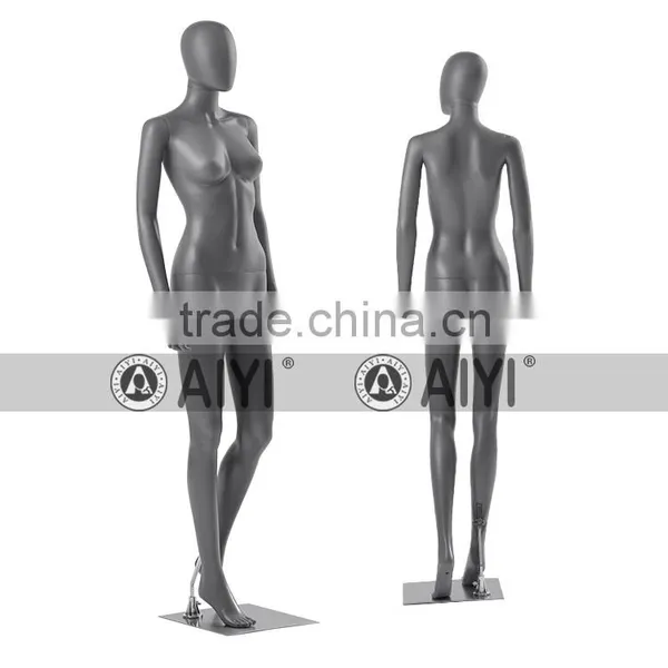 Glossy Full Body Strong Female Mannequin photo-4