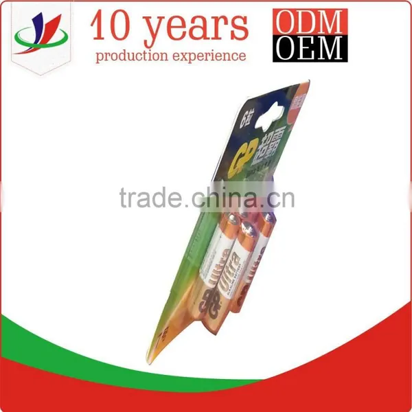 Paper Packaging Battery Box With PVC Window photo-4