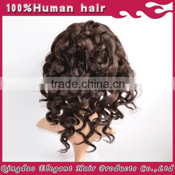 2015 Qingdao New Products High Quality Human Hair Jewish Kosher Human Hair Wigs photo-5